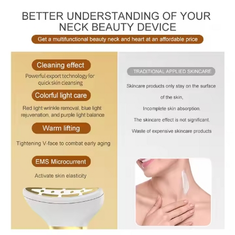 Face Massager Manufacturer - Advanced Handheld RF EMS High Frequency Red LED for Skin Tightening Anti-Wrinkle