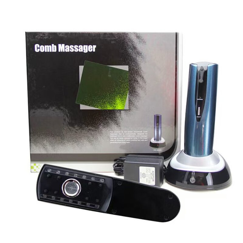 Scalp Massager Brush Manufacturer - Electric with EMS Red Light Laser Oil for Hair Growth Stimulation & Loss Treatment