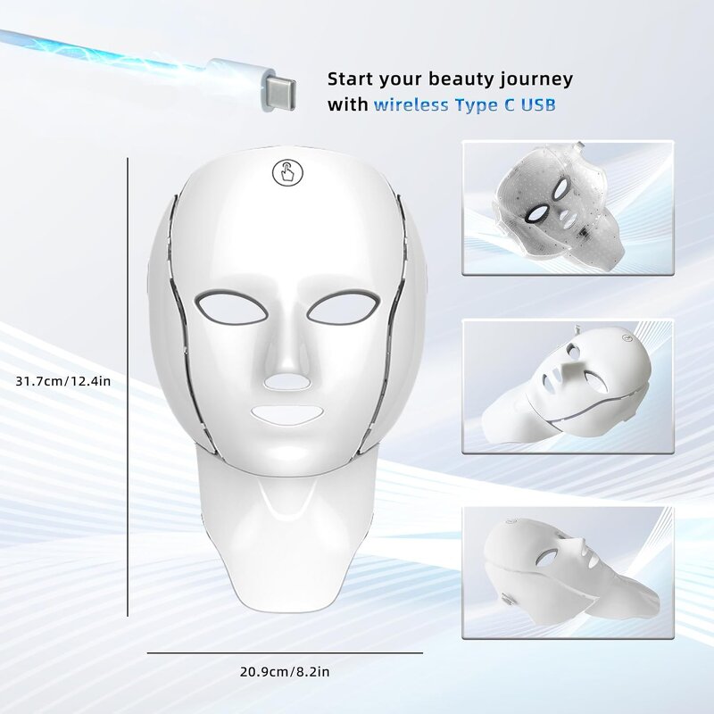 LED Light Therapy Mask Manufacturer - New with 7 Colors for Face Anti-Aging Skin Tightening & Wrinkle Toning