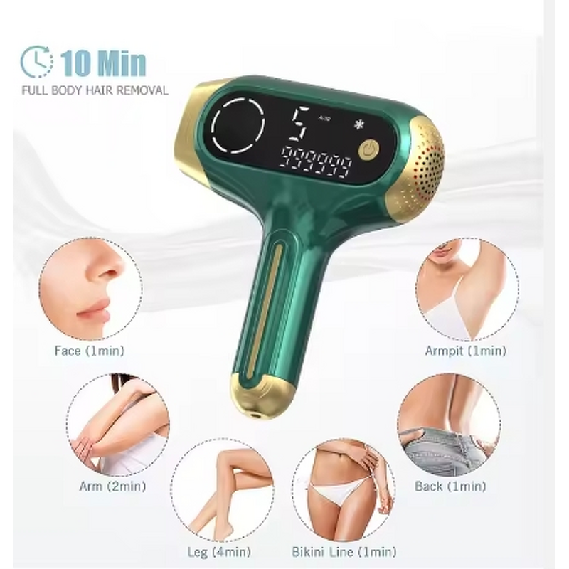 IPL Machine Manufacturer - 2023 Portable White for Home Use Diode Laser Epilator for Hair Removal & Color Therapy