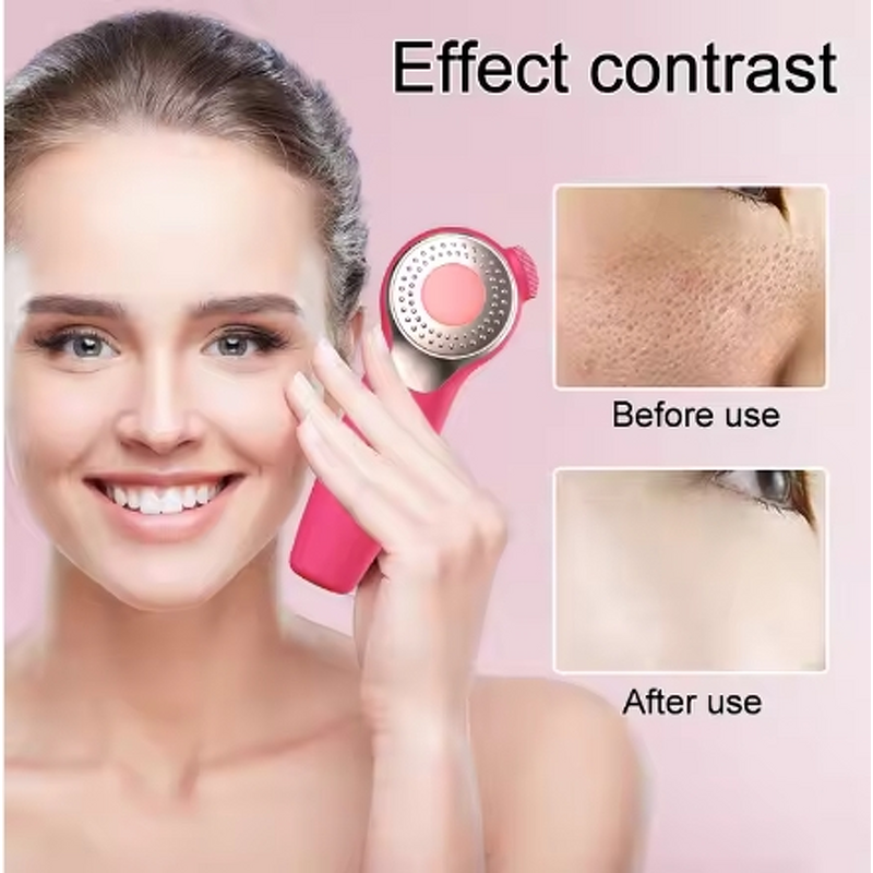 Facial Scrubber Brush Manufacturer - Portable Sonic Rechargeable Handheld Electric Waterproof Vibrating Wash Men Exfoliator