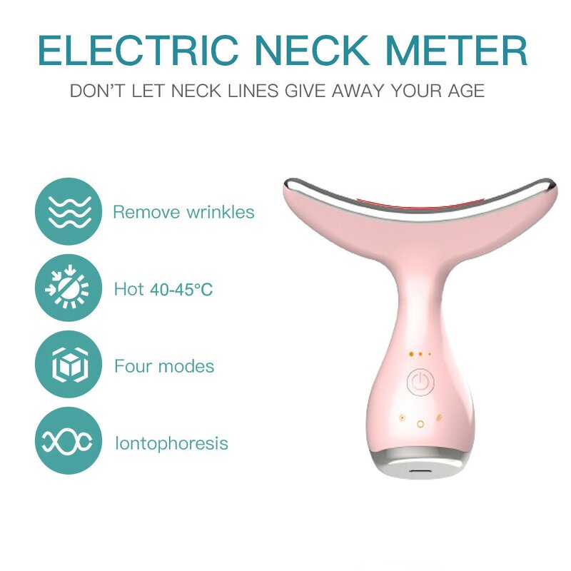 Face Lift Massager Manufacturer - 3 in 1 Ems V Shape for Wrinkle Removal Facial Vibration - Direct Deal