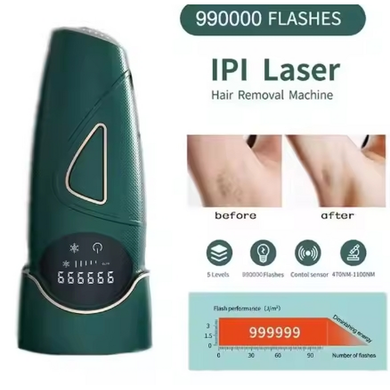 IPL Machine Manufacturer - 2023 Professional-Grade Full-Body Permanent Hair Reduction Painless Laser in Pink