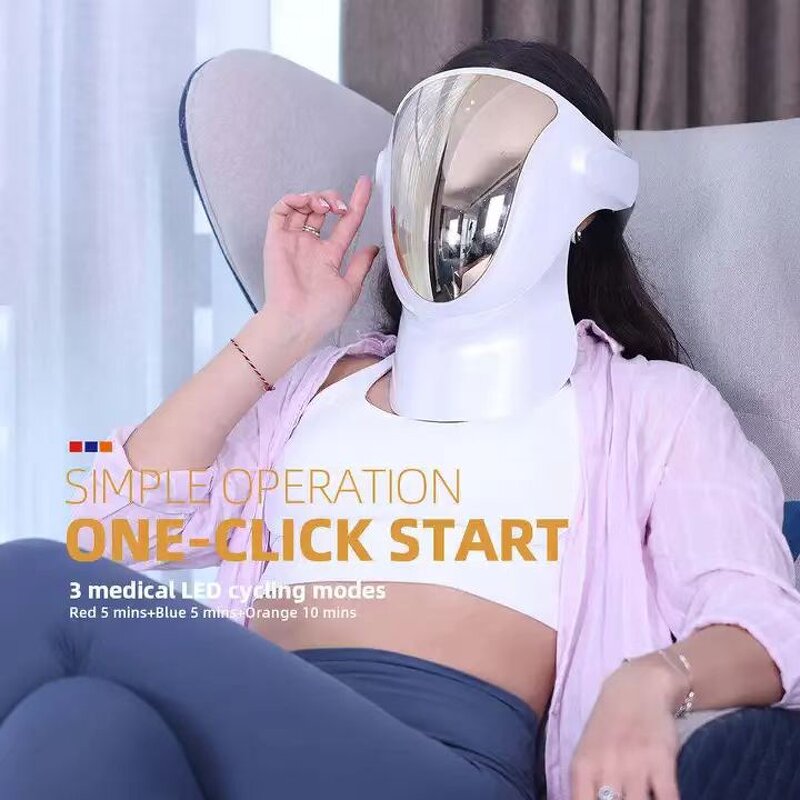 LED Light Therapy Mask Manufacturer - Private Label Home-Use Standing for Skin Tightening Wrinkle Reduction Rejuvenation