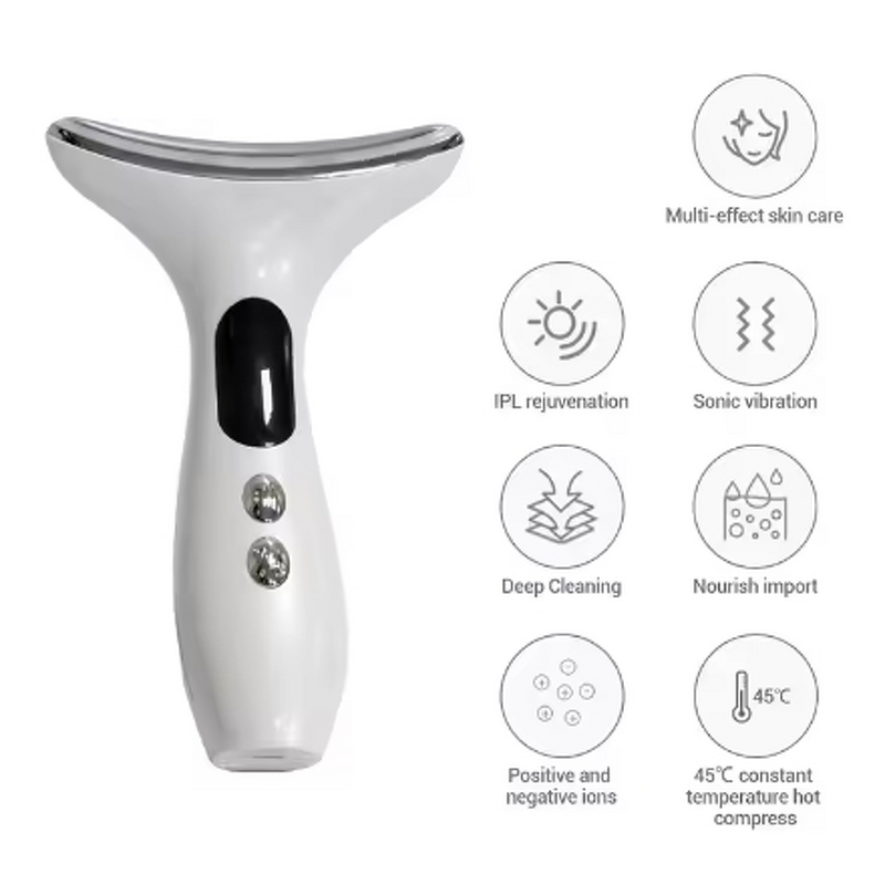 Beauty Device Manufacturer - Handheld RF EMS LED Photon for Face Neck Skin Tightening Anti-Wrinkle Care