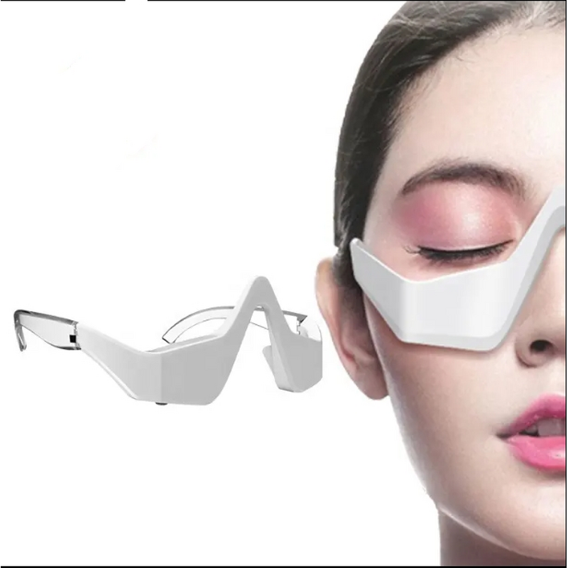 Eye Care Tool Manufacturer - Handheld for Wrinkle Removal Microcurrent LED Red Light Glasses for Dark Circles