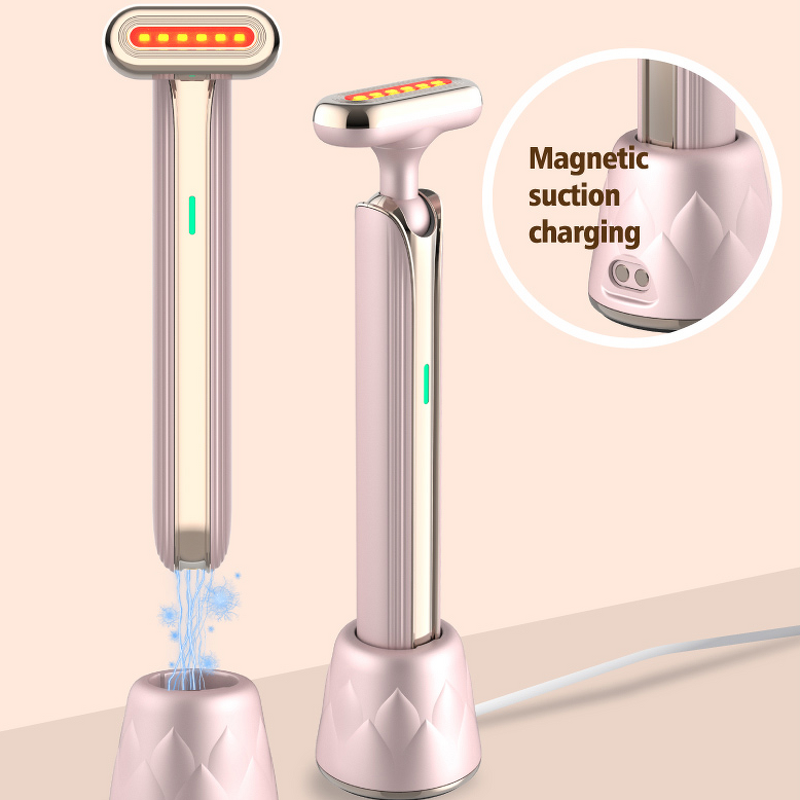 Skincare Wand Manufacturer - Advanced 360 Degree Rotation LED Red Light Therapy for Face Neck Lifting Plasma