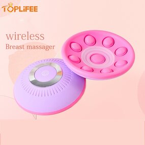 Breast Massager Manufacturer - Home Use Wireless Multifunctional Massage Vibration Beauty Equipment for Chest Lactation