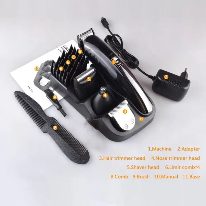 Electric Hair Clippers Manufacturer - with Adjustable Speed for Precision Trimming OEM/ODM Rechargeable Professional