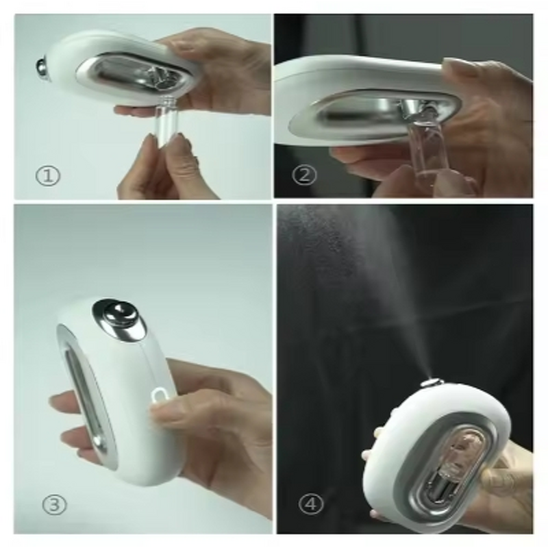Face Mist Sprayer Manufacturer - Portable Handheld Nano Cordless Hydrating Brightening Facial Steamer for Skin Rejuvenation
