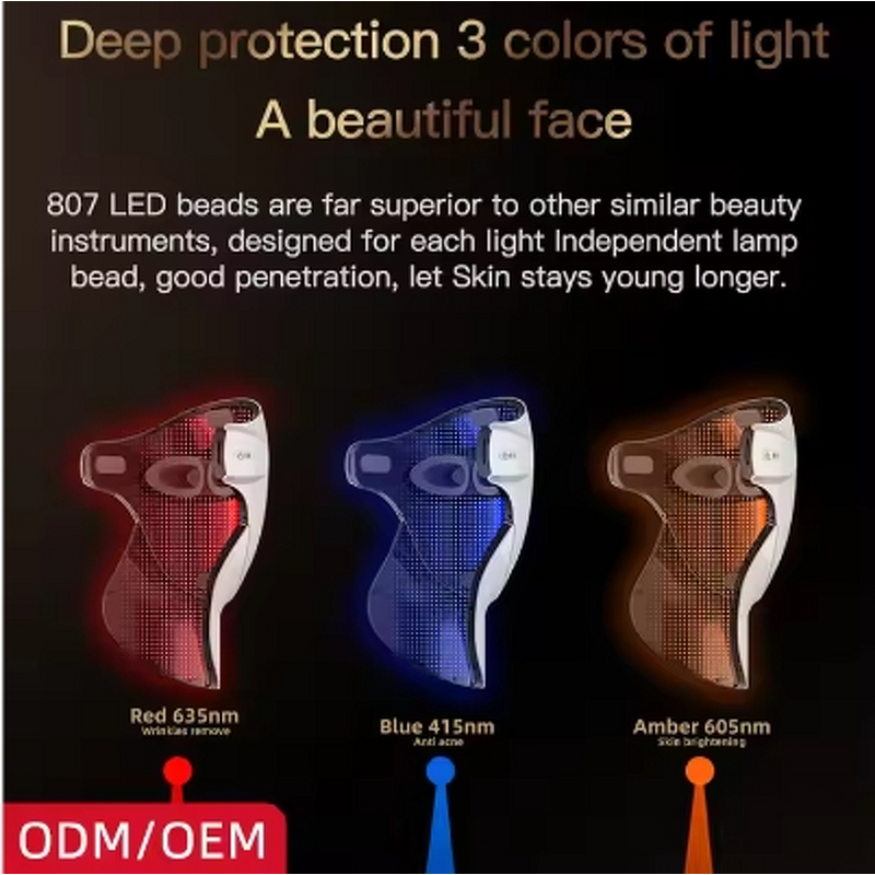 LED Facial Mask Manufacturer - High-Quality for Red Light Therapy & Anti-Wrinkle Skin Care Photon Beauty