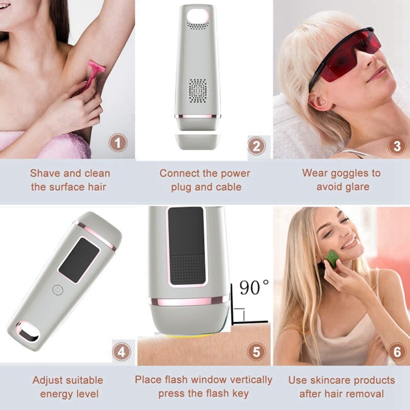 IPL Hair Removal Device Manufacturer - 2023 for Women Portable Painless Home Use Laser Epilator