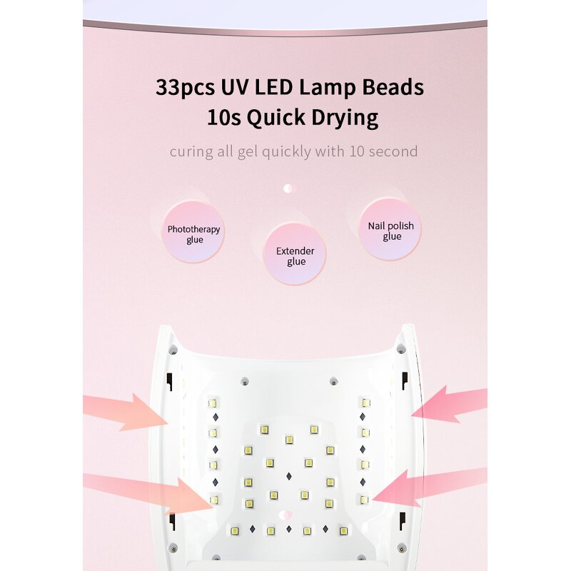 Nail Lamp Manufacturer - Private Label Gel Polish Starter With UV Led - Stable Quality