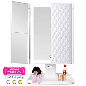 Makeup Mirror Manufacturer - Led with Light and Removable 10X Magnification