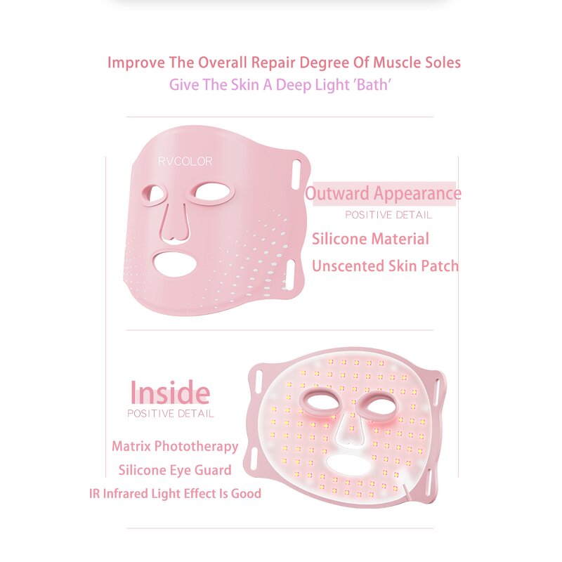 LED Facial Mask Manufacturer - Wholesale Photon Beauty 7 Colors Light Therapy Electric Led