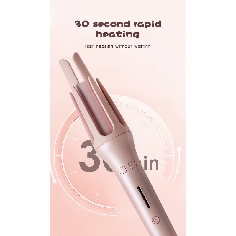 Hair Curler Manufacturer - Styling Tools Automatic Iron for Curls Waves OEM of 2 in 1 Electric