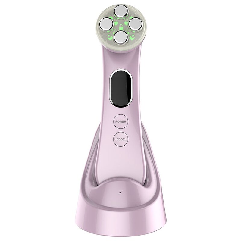 Facial Lift Massager Manufacturer - Portable Handheld Electric Ems Rf Ionic Iontophoresis Beauty Instrument