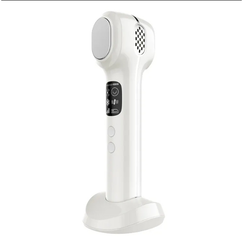 Skin Care Device Manufacturer - Salon-Grade High-Frequency Vibration Handheld ABS Stainless Steel Cooling for Face Treatment
