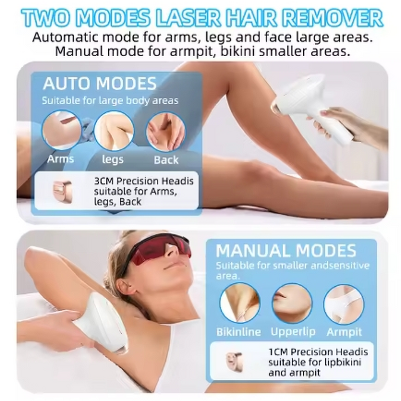 IPL Machine Manufacturer - Toplifee TH7 Upgraded 999,999 Flashes with Ice-Cool Technology for Face Legs Arms Bikini