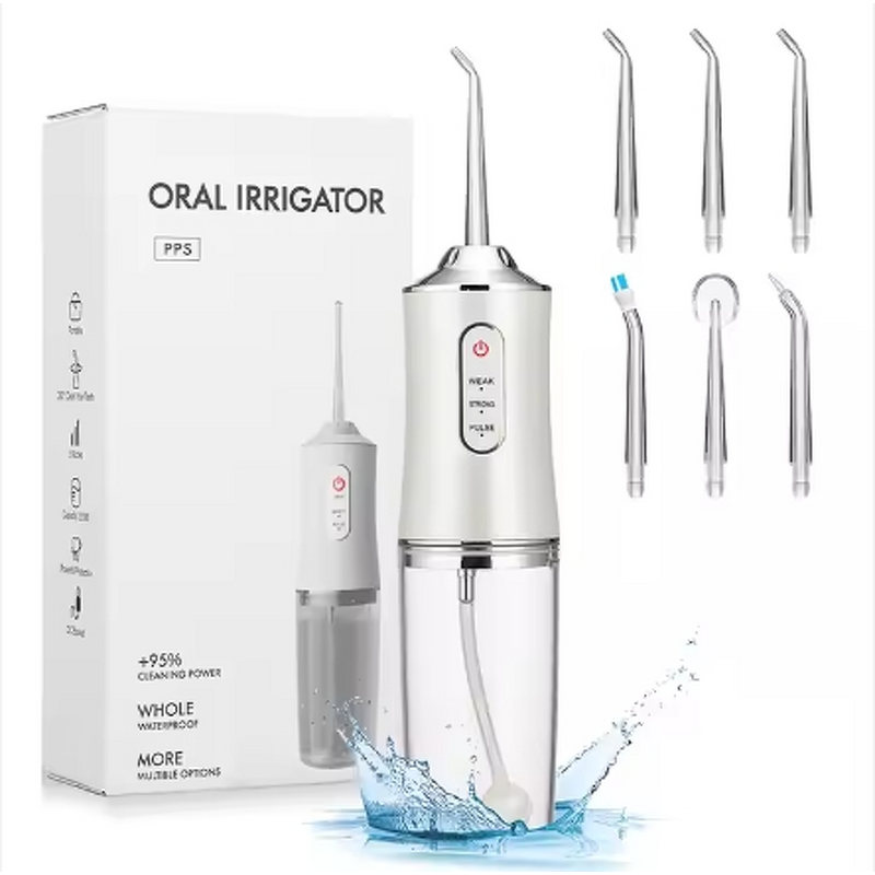 Teeth Cleaning Water Flosser Manufacturer - Professional Electric Waterproof Rechargeable Dental Jet Cordless Portable 3 Modes