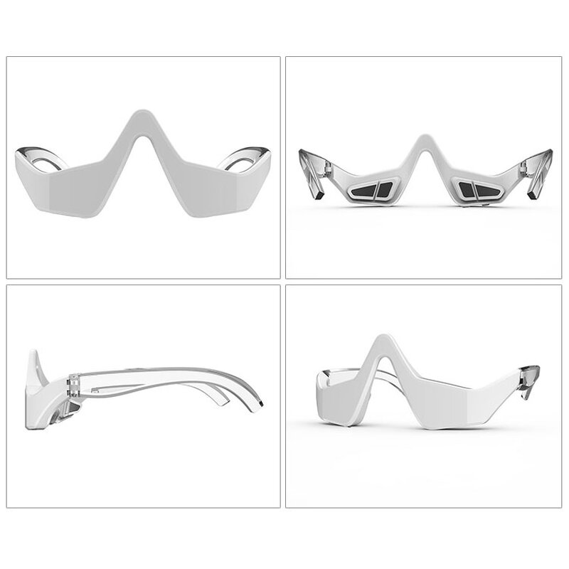 Eye Care Tool Manufacturer - Handheld for Wrinkle Removal Microcurrent LED Red Light Glasses for Dark Circles