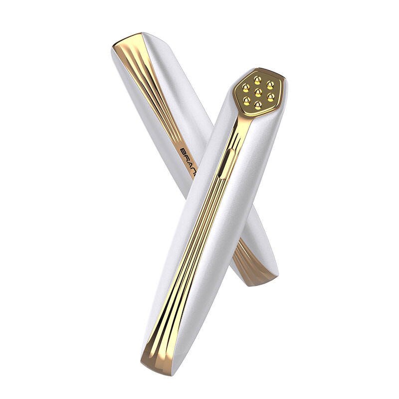 Eye Massager Manufacturer - 4-in-1 Handheld RF EMS Red Blue Light and Facial Wand Anti-Aging with Anti-Puffiness