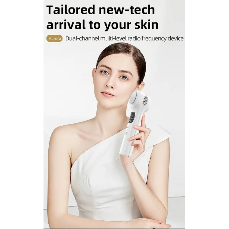 Skin Care Device Manufacturer - Salon-Grade High-Frequency Vibration Handheld ABS Stainless Steel Cooling for Face Treatment