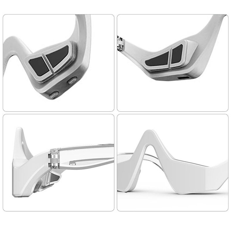 Eye Care Tool Manufacturer - Handheld for Wrinkle Removal Microcurrent LED Red Light Glasses for Dark Circles