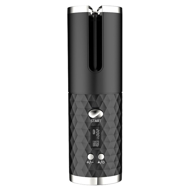 Hair Curler Manufacturer - Hot Sale USB Rechargeable Cordless Ceramic Wireless Automatic with LCD PTC for Home Travel