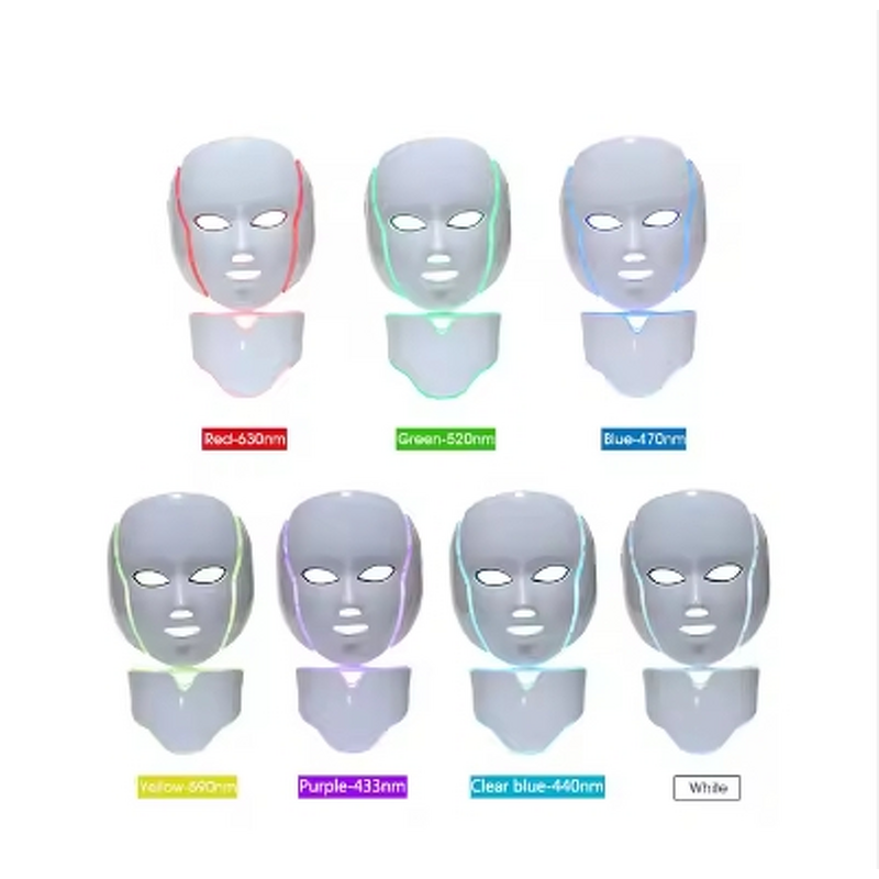 LED Light Therapy Device Manufacturer - Standing Anti-Aging 7-Color LED for Wrinkle Reduction Armpit Face Care US/CN Plugs