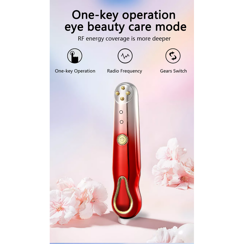 Eye Lifting Device Manufacturer - for Wrinkles Dark Circles Removal with Portable Beauty Pen Color Red