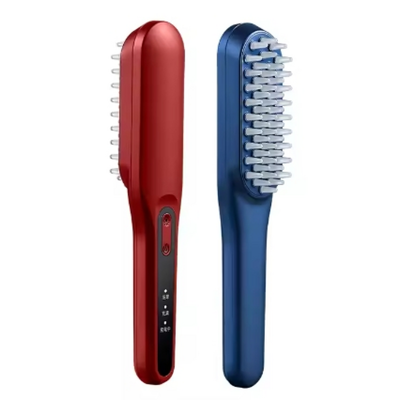Hair Comb Manufacturer - 2023 New Beauty Laser Vibration Electric Anti-Hair Loss with Phototherapy LED & Oil Applicator