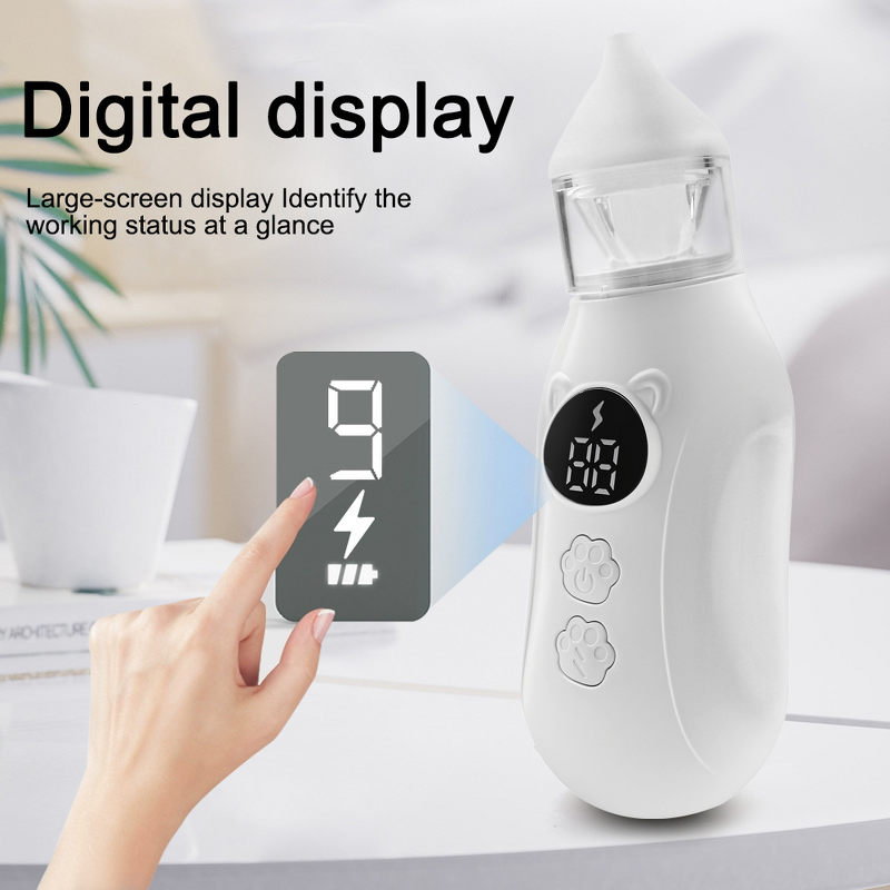 Nasal Aspirator Manufacturer - 9 Speed Levels Electric Baby with Food Grade Silicone Safety Cleaner