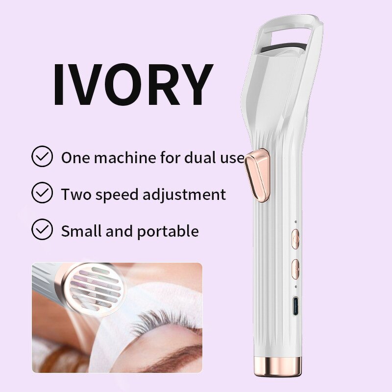 Eyelash Curler Manufacturer - 2 In1 Electric Fan & Heated for Lasting Shaping Curling Clip