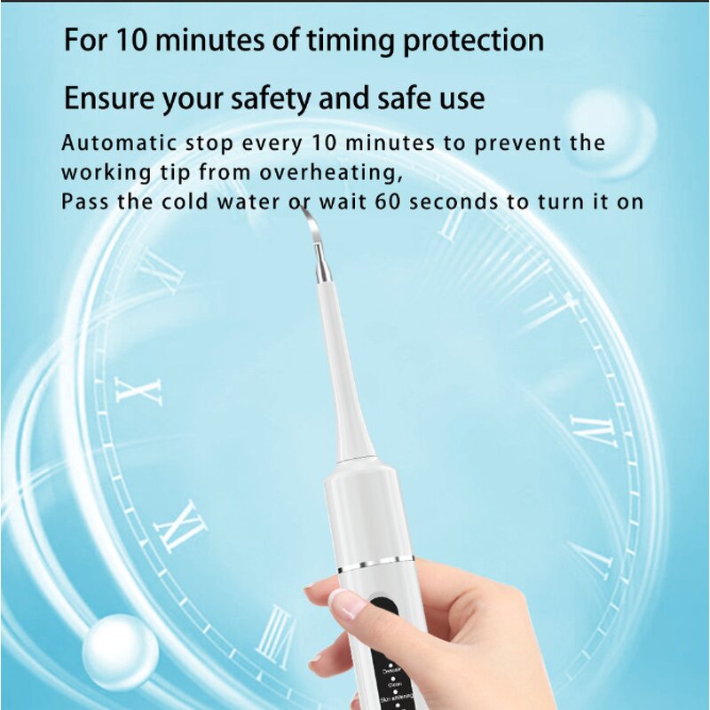 Teeth Cleaner Manufacturer - Portable Electric Calculus Removal 31000rpm Rechargeable Whitening Set