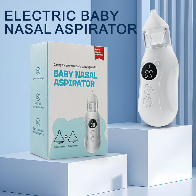 Nasal Aspirator Manufacturer - 9 Speed Levels Electric Baby with Food Grade Silicone Safety Cleaner