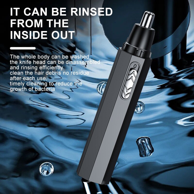 Nose Hair Trimmer Manufacturer - USB Charger Electric Shaving Safe Rechargeable for Men Face Care