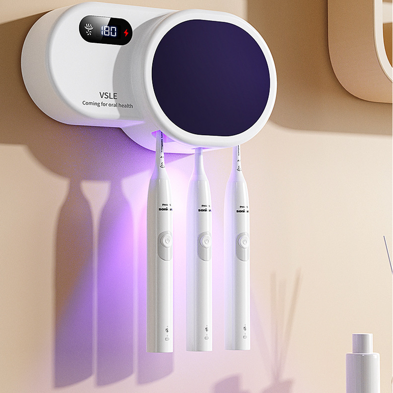 Toothbrush Sterilizer Manufacturer - Automatic Wall Mounted UV with Quick Drying Sanitizer Holder
