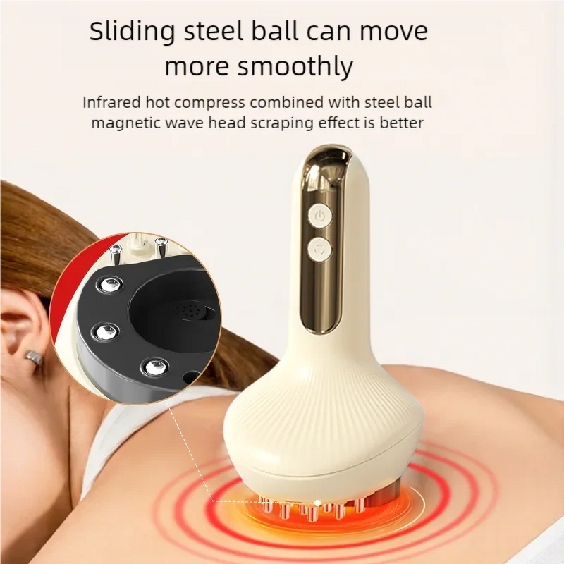 Cupping Device Manufacturer - 9 Levels Smart Vacuum Electric Breathing Heating Wireless Negative Pressure Suction
