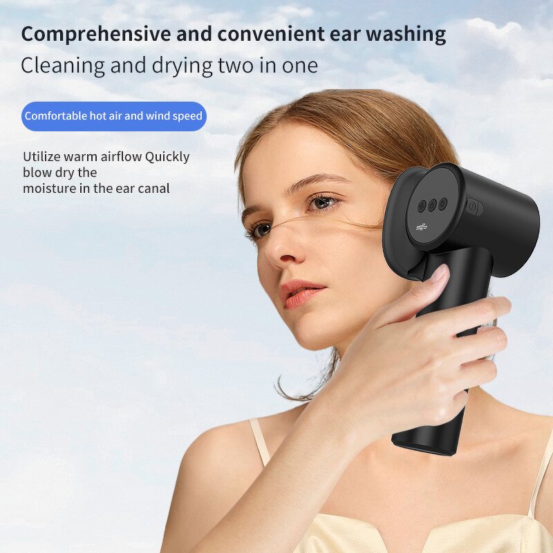 Ear Washer Dryer Manufacturer - 2 in 1 Electric Stainless Steel with Warm Air for Ear Wax Removal