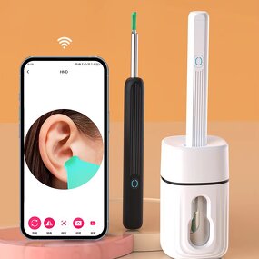 Ear Cleaning Kit Manufacturer - NE3 PRO Wireless Otoscope Smart with 1080P HD Camera & 12 Ear Spoon