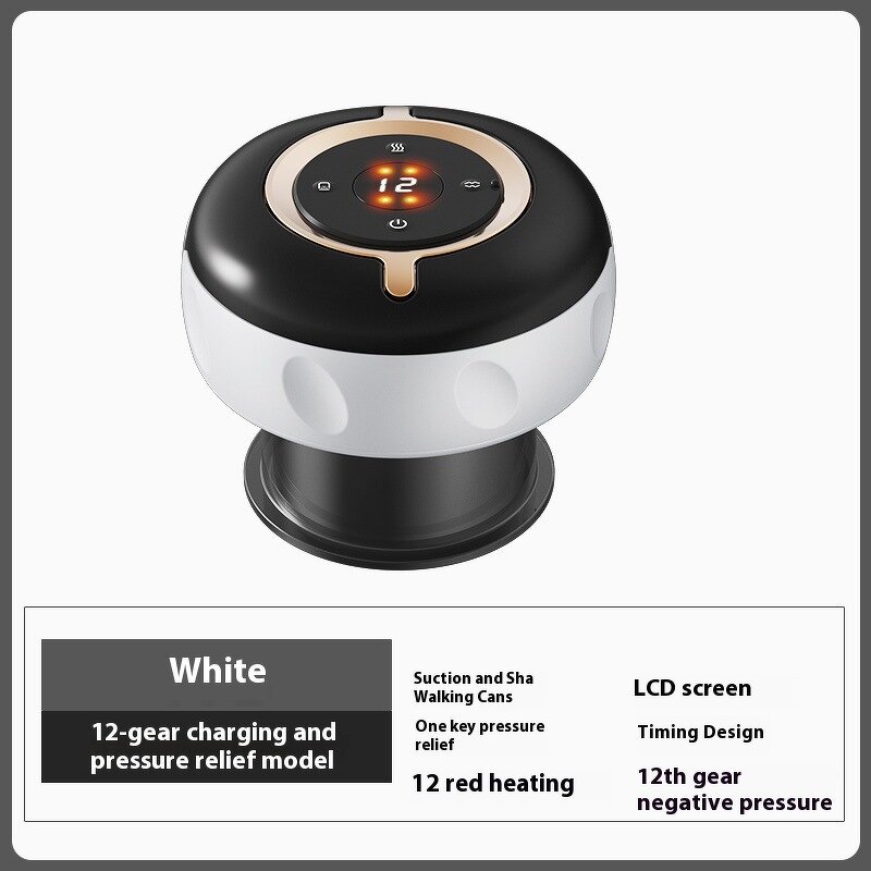 Cupping Therapy Set Manufacturer - 12 Gears with Remote Control Red Light Heated Suction Cups for Body