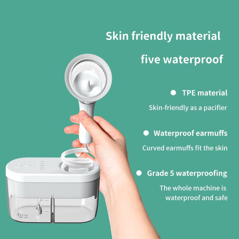 Ear Cleaning Kit Manufacturer - 4 Pressure Levels Irrigation Flushing System with One-Piece Tank