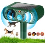 Animal Repeller Manufacturer - 61KHZ Ultrasonic Solar for Dogs Cats Birds Motion Sensor LED Flashing Lights