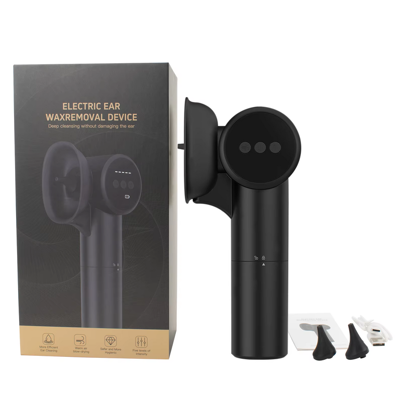 Ear Cleaner Manufacturer - for Wax Buildup with Mild Drying Flushing and Cleaning Dual-Compartment Design