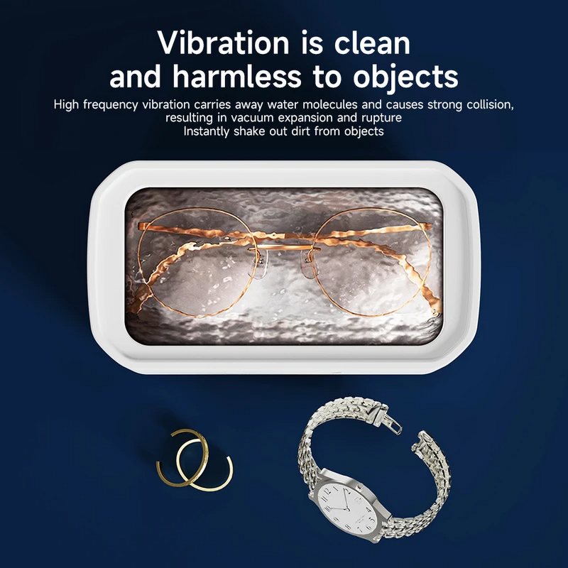 Ultrasonic Cleaner Manufacturer - for Jewelry Braces Dentures Glasses Household Touch Screen Cleaning Machine