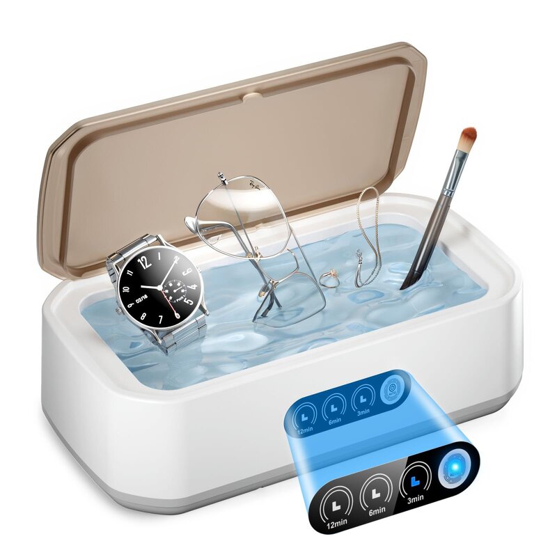 Ultrasonic Cleaner Manufacturer - Household 650ML Capacity Fast Powerful for Jewelry Brace Glasses