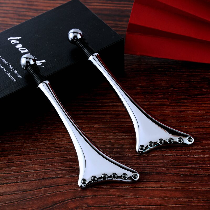 Terahertz Gua Sha Tool - Home Stone Face Roller Massage Skincare Tool