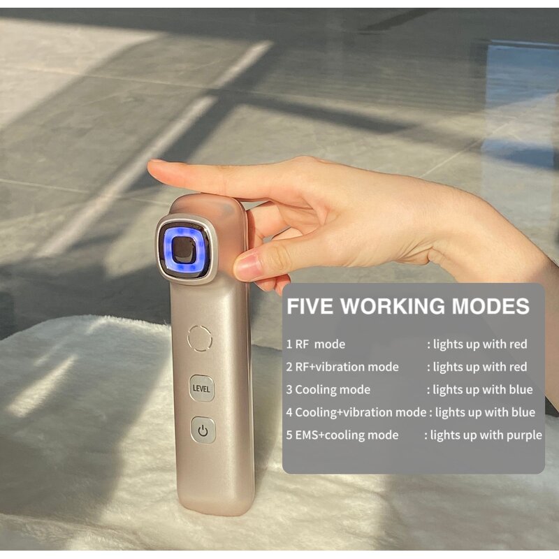 Wireless RF Beauty Instrument - Anti-aging Wrinkle Reduction Device