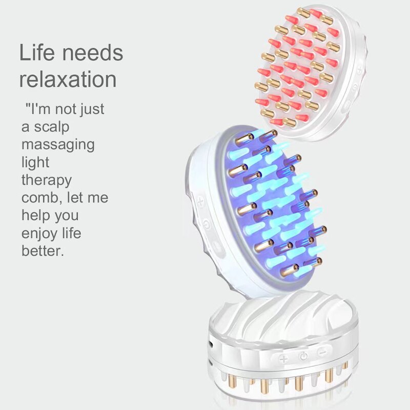 Double Teeth Massage Comb - Nove Lymphatic Drainage Health Care Tool